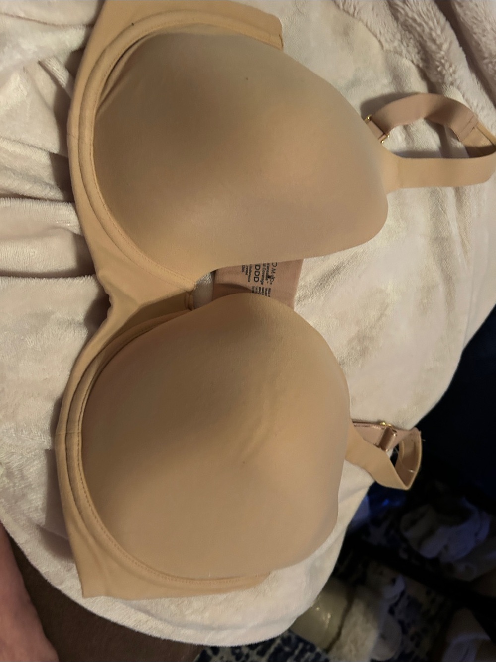 Soma Smooth Nude T-Shirt Bra in Beige